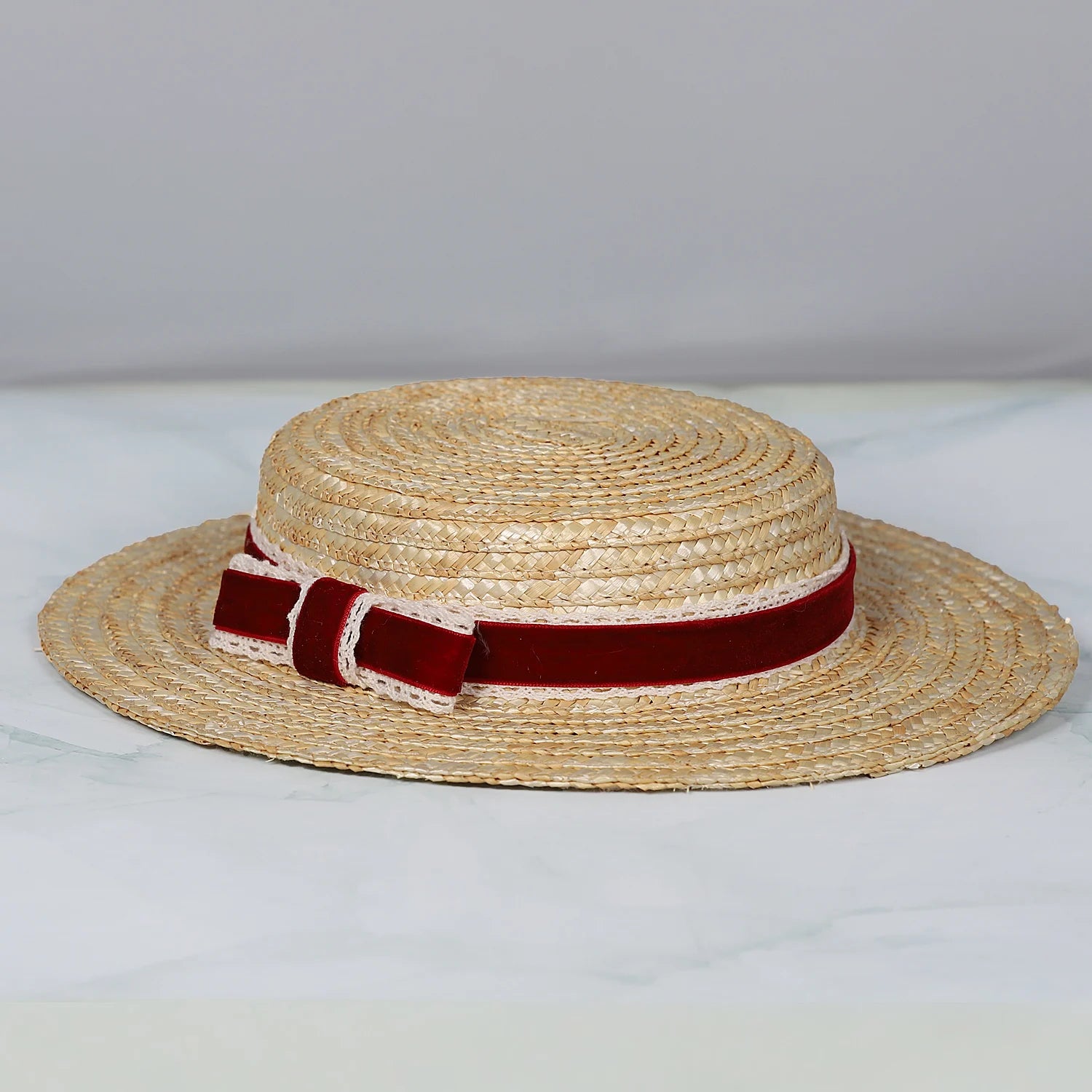 "Buster" Pork Pie Straw Hat