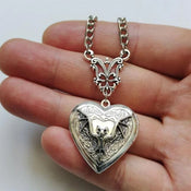"Camirina" Heart Pendant Necklace width=100 
