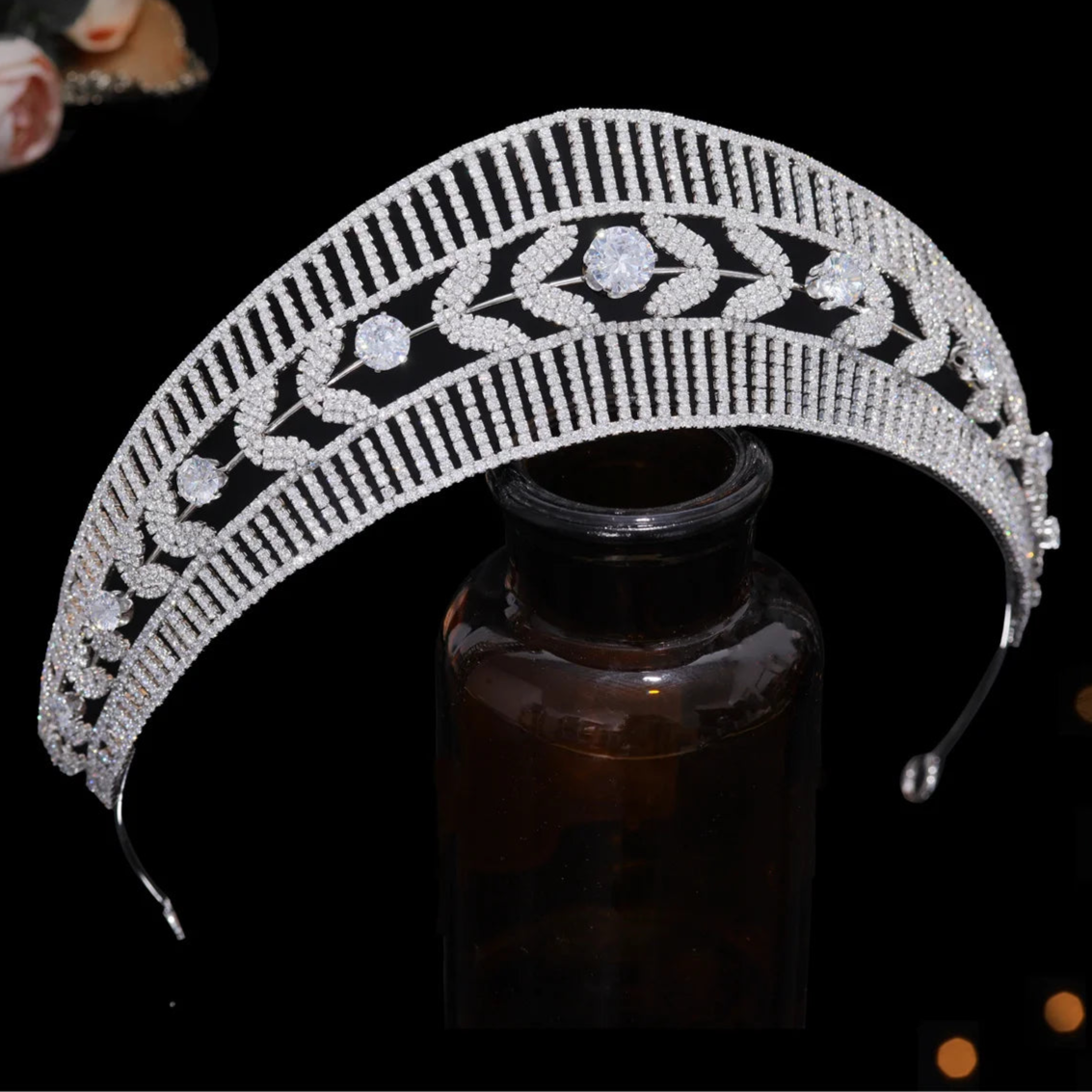 "Elinette" Diana Crown Tiara
