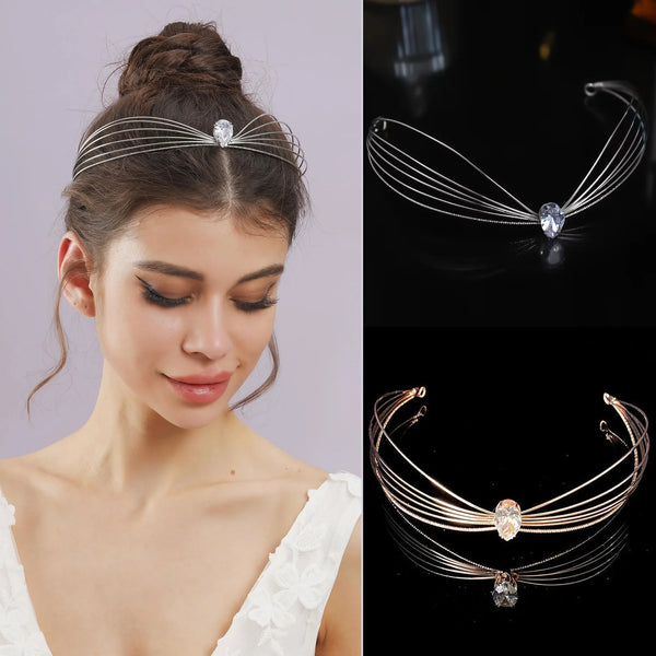 "Baroccia" Baroque Rhinestone Tiara