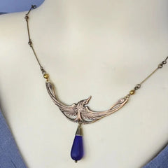 "Faelexis" Retro Bird Necklace Set