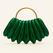 "Marbelle" Wave Shell Clutch width=100 