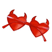 "Deville" Novelty Sunglasses - Red width=100 