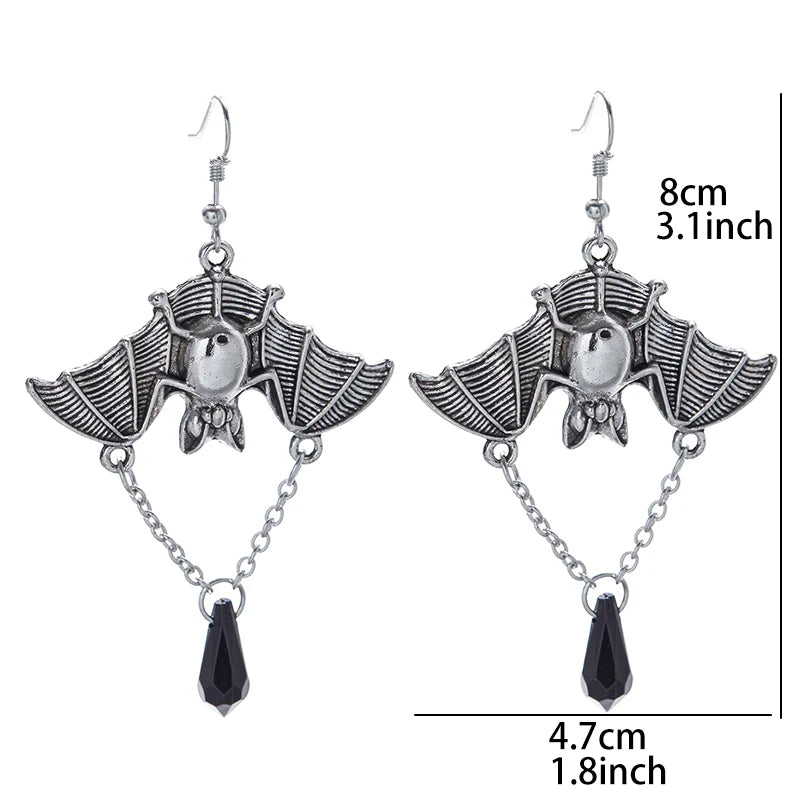 "Imharis" Bat Earrings