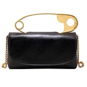 "Signetta" Safety Pin Handbag width=100 