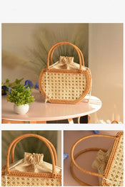 "Rattania" Rattan Picnic Clutch width=100 