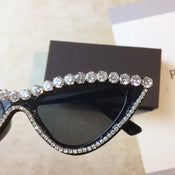 "Aurivale" Cat Eye Sunglasses width=100 