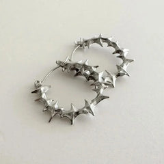 "Calyphene" Bat Drop Earrings