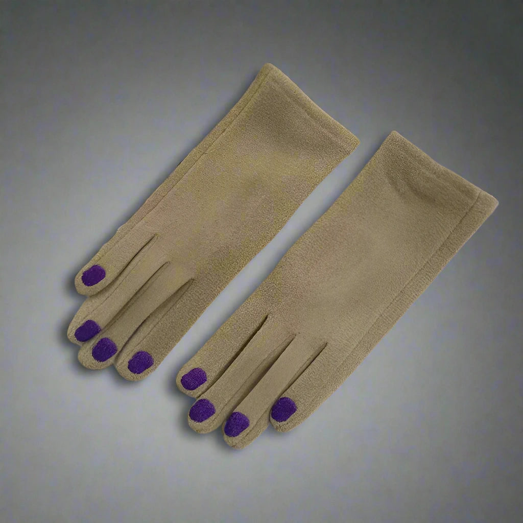 "Ismeria" Polished Nails Gloves