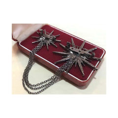 "Sidereia" Celestial Star Brooch