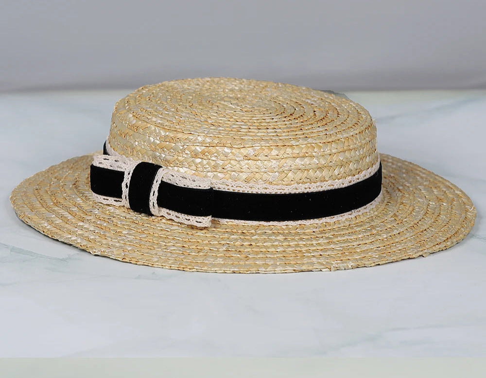 "Buster" Pork Pie Straw Hat