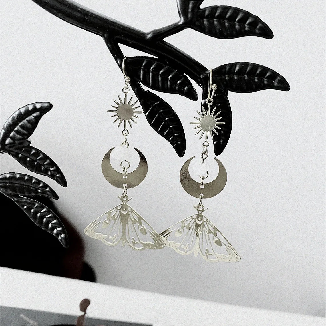 "Luminisse" Moth Earrings Collection
