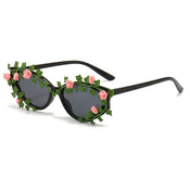 "Floria" Flower Cat-Eye width=100 