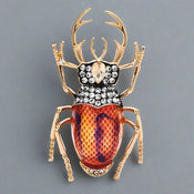 "Amunira" Beetle Brooch width=100 