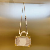 "Petronelle" Stone Box Bag width=100 