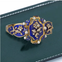 "Philomara" Retro Pearl Ring