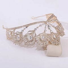 "Marcelline" Rhinestone Tiara