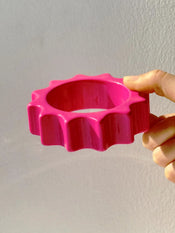 "Lucinelle" Resin Bracelet width=100 