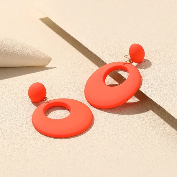 "Claravine" Retro Dangle Earrings