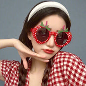 "Helismera" Strawberry Sunglasses width=100 