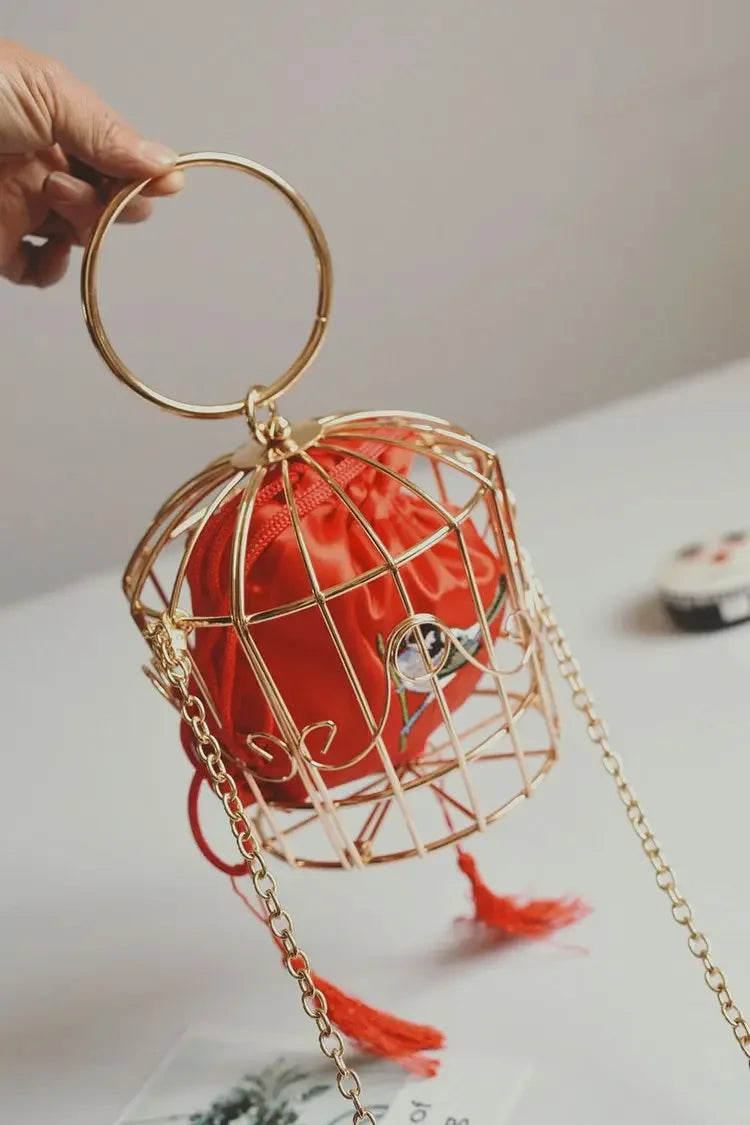 "Avery" Birdcage Bag