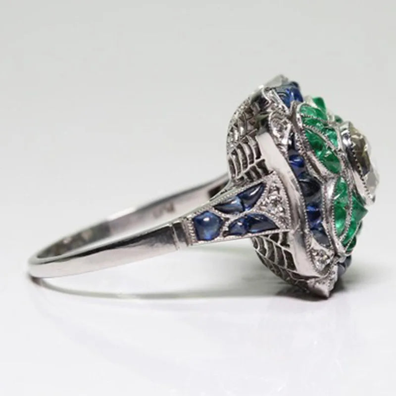 "Corvessa" Art Deco Ring