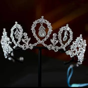 "Noraline"  Tiara Crown width=100 