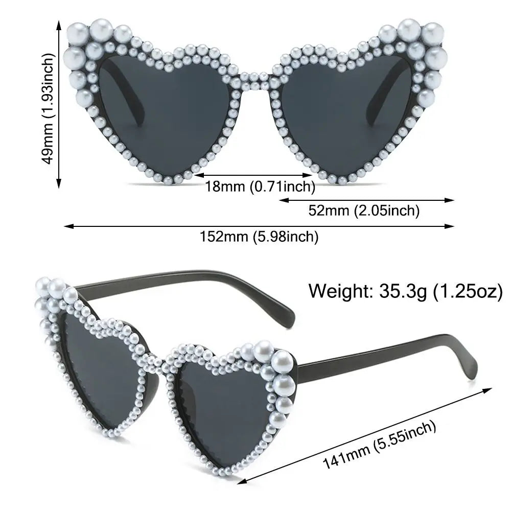 "Palisara" Heart Sunglasses