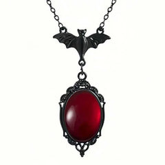 "Hexoria" Cross Bat Choker