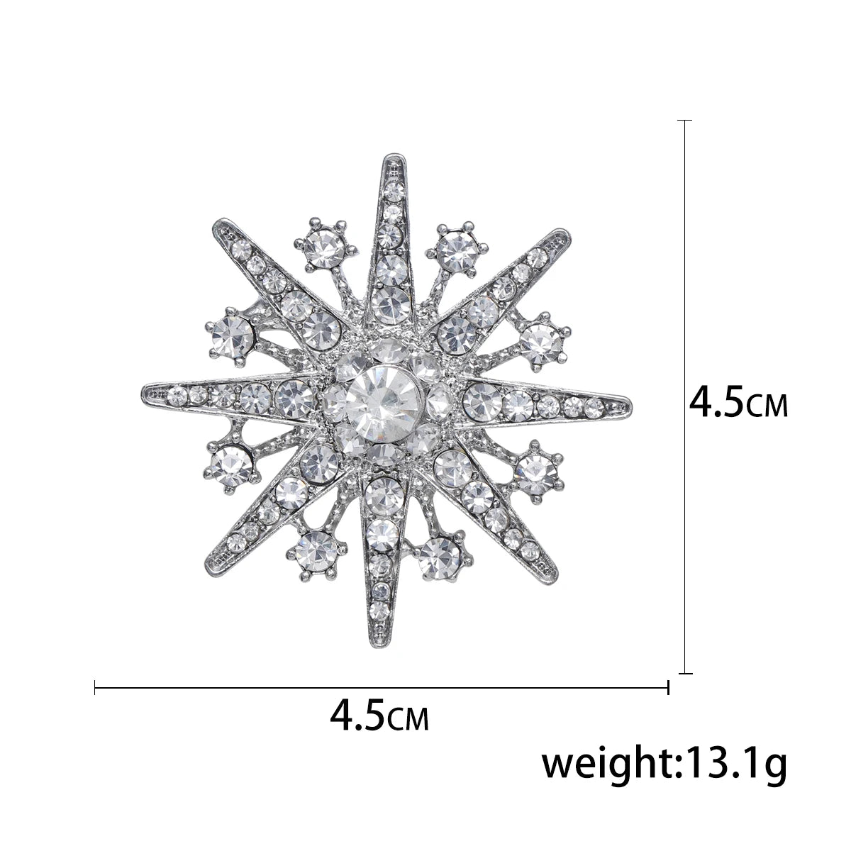 "Eloressa" Star Brooch