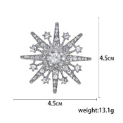 "Eloressa" Star Brooch width=100 