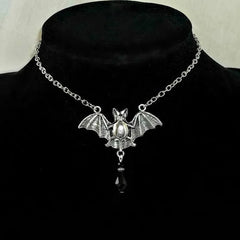 "Hexoria" Cross Bat Choker