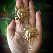 "Liviara" Sun Earrings width=100 