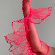 "Margery" Lace Elbow Gloves width=100 