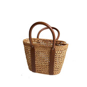 "Rattania" Rattan Picnic Clutch width=100 