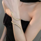 "Ethelaira" Snake Bracelet Ring Set width=100 