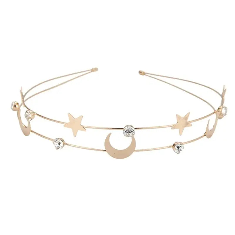 "Ocelira" Moon Star Hairband