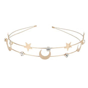 "Ocelira" Moon Star Hairband width=100 