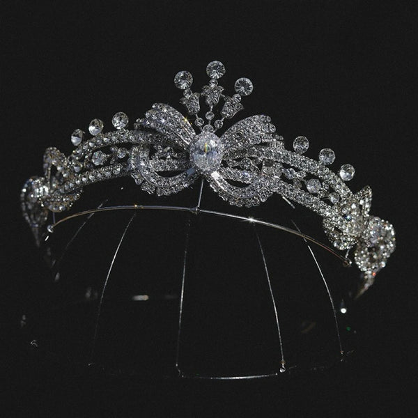 "Coronetta" Rhinestone Bridal Crown
