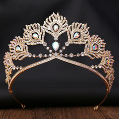"Marcelline" Rhinestone Tiara