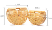 "Bambelina" Bamboo Beach Bag width=100 