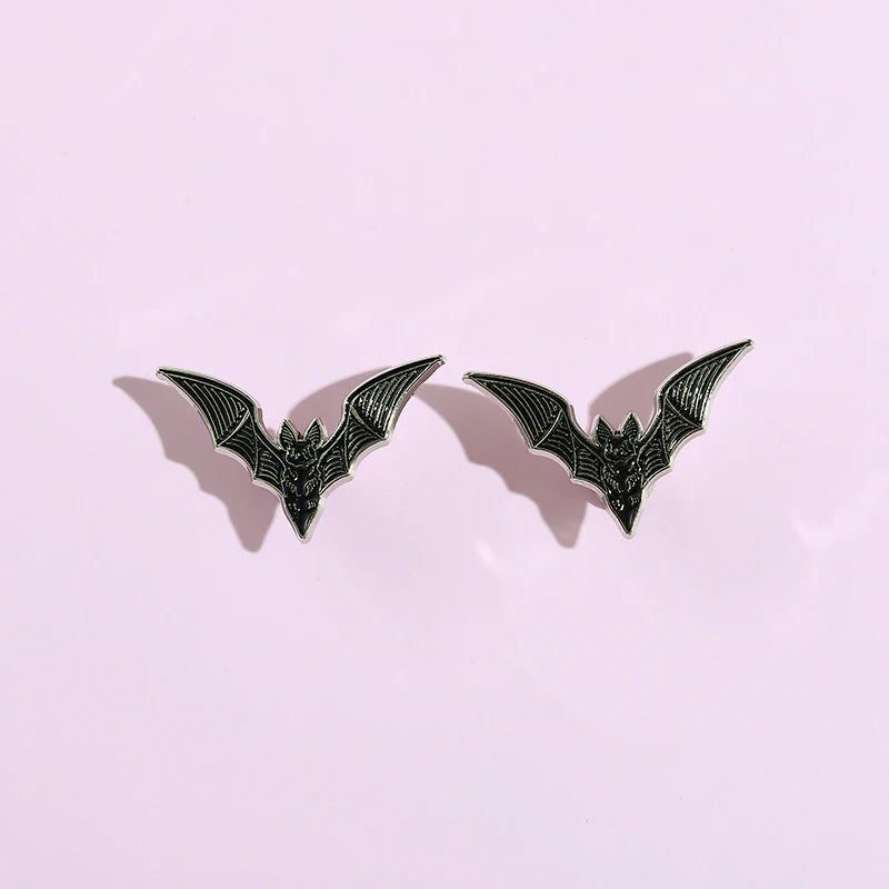 "Briswyn" Gothic Bat Brooch