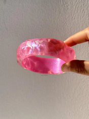 "Lucinelle" Resin Bracelet width=100 