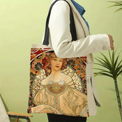 "Temperance" Mucha Tote Bag width=100 