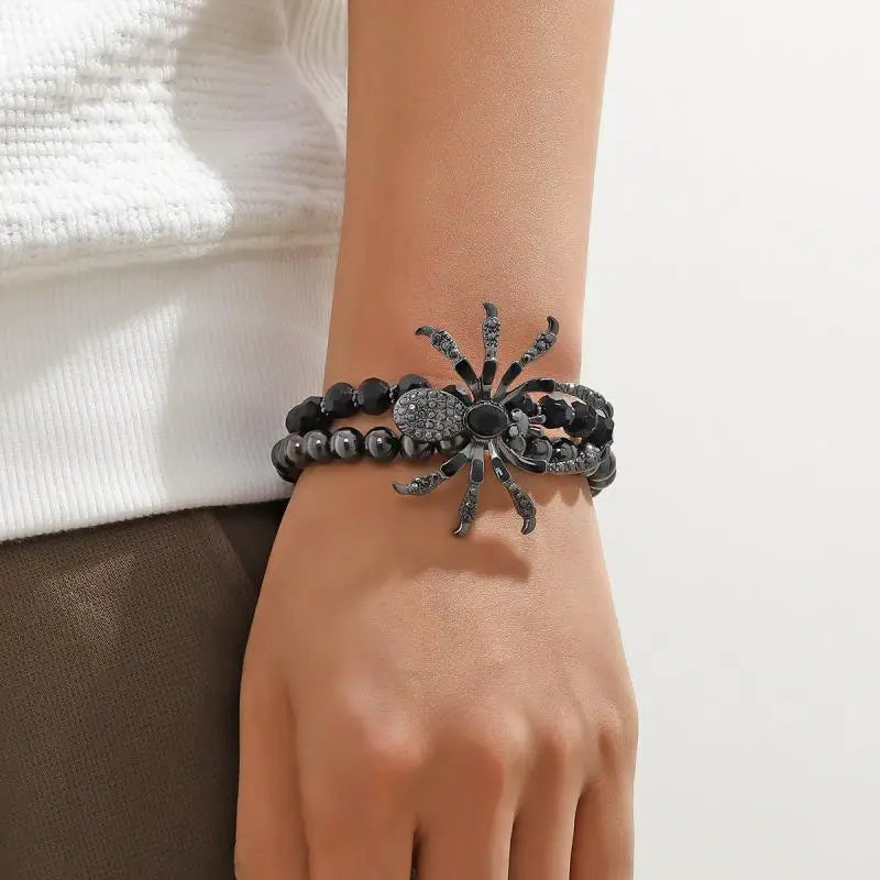 "Nahuette" Spider Beads Bracelet
