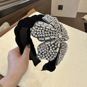 "Floralynde" Crystal Bloom Headband width=100 