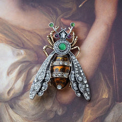"Melitta" Luxury Bee Brooch