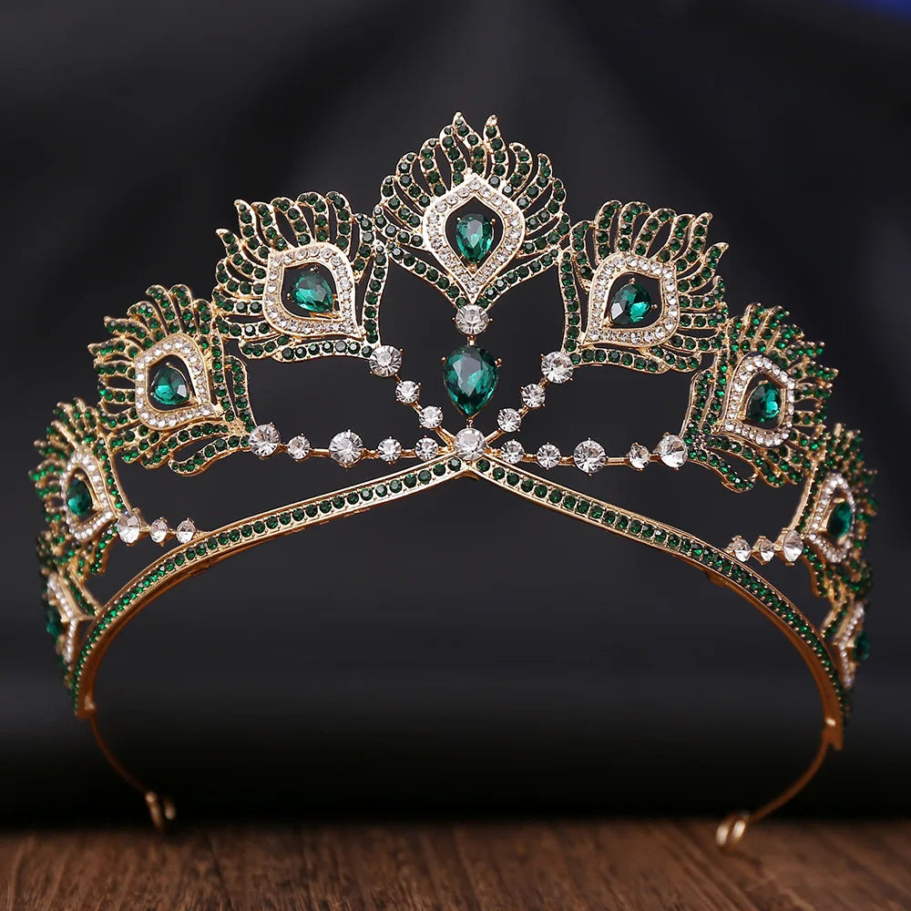 "Marcelline" Rhinestone Tiara