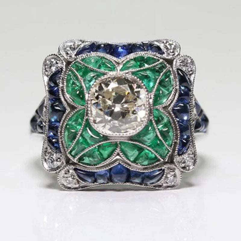 "Corvessa" Art Deco Ring