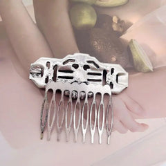 "Lumirosa" Rhinestone Hair Clip